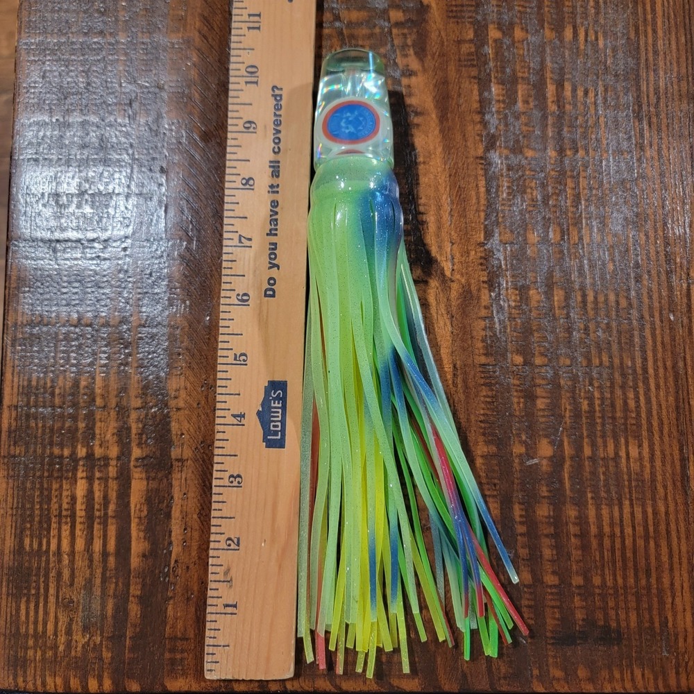 Pakula Mini Sprocket Hothead Big Game Trolling Lure - LUMO GREEN - Glow